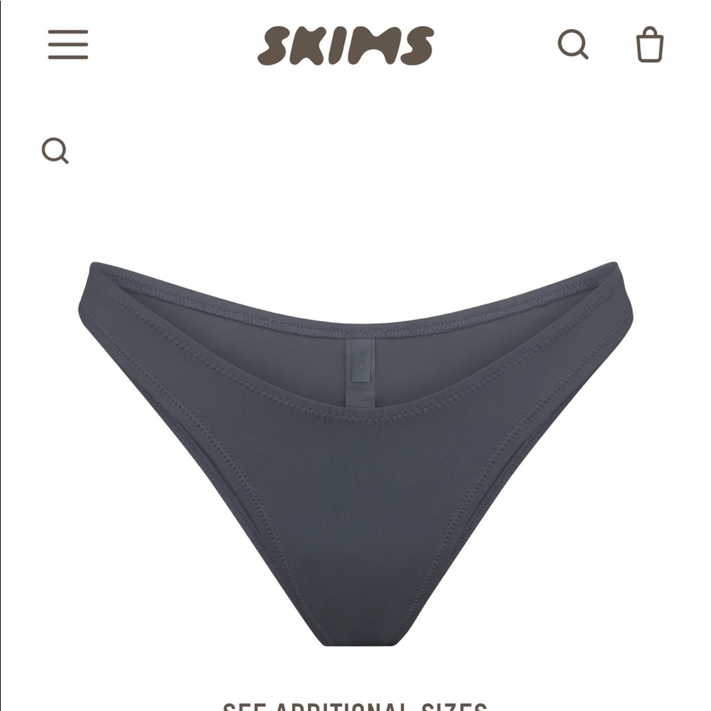 SKIMS swim bottoms xl